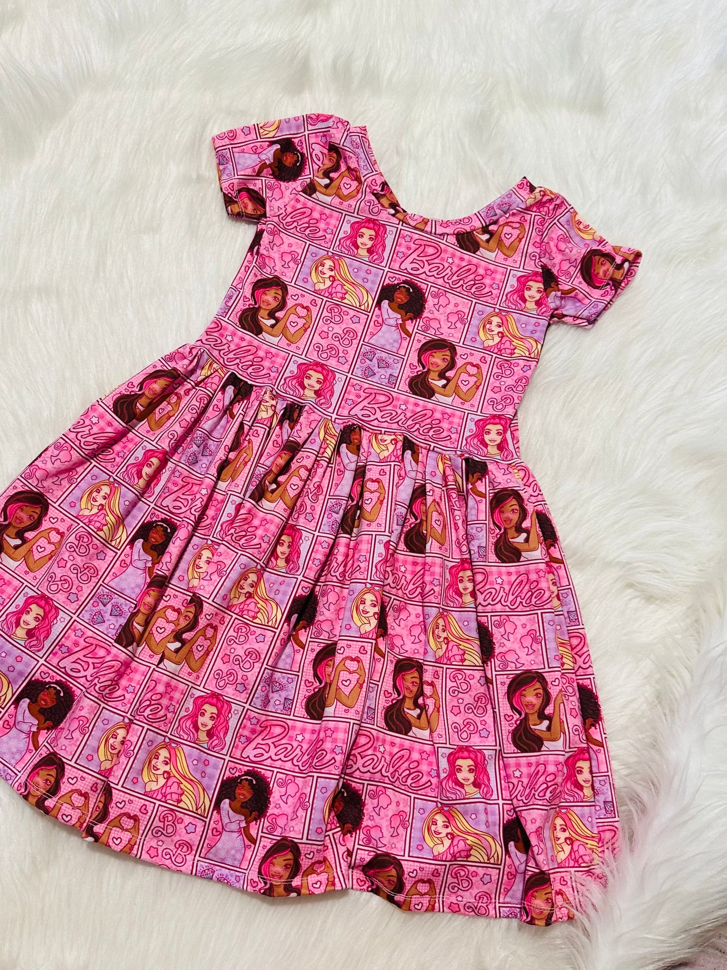 6Y RTS DOLL FRIENDS DRESS