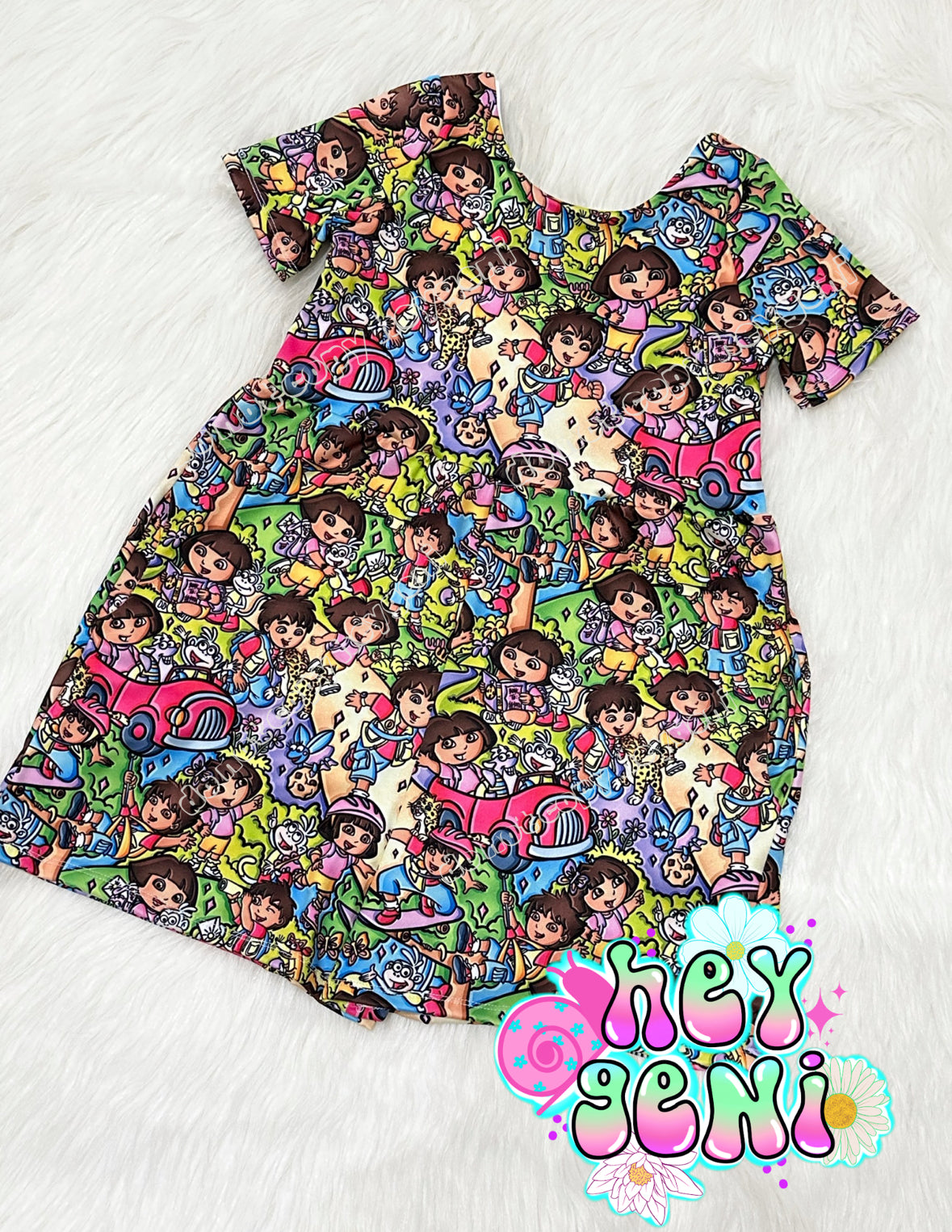 6Y DORA AUTUMN JUMPER SHORTS RTS