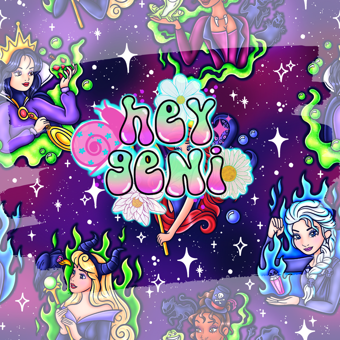 PRINCESS VILLAINS- PURPLE