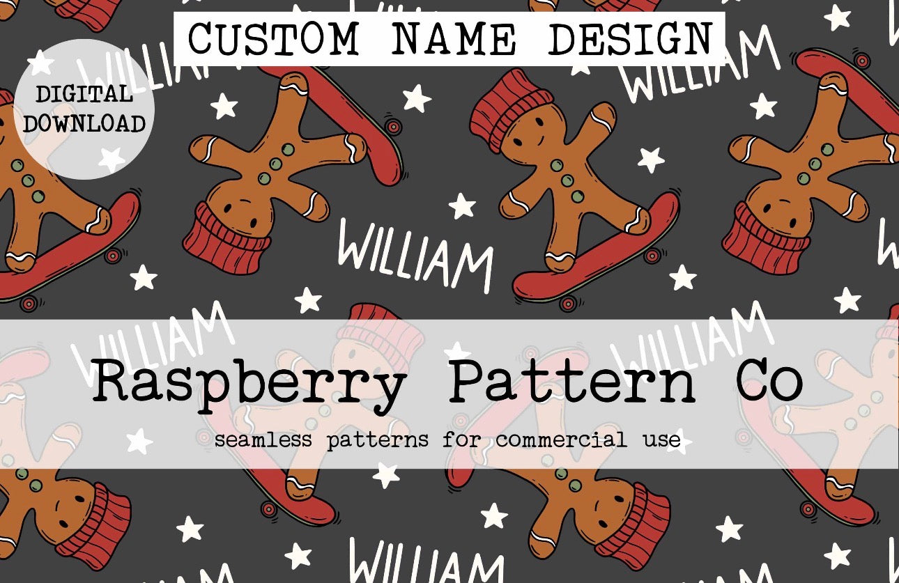 SKATER GINGY CUSTOM NAME