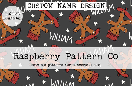 SKATER GINGY CUSTOM NAME