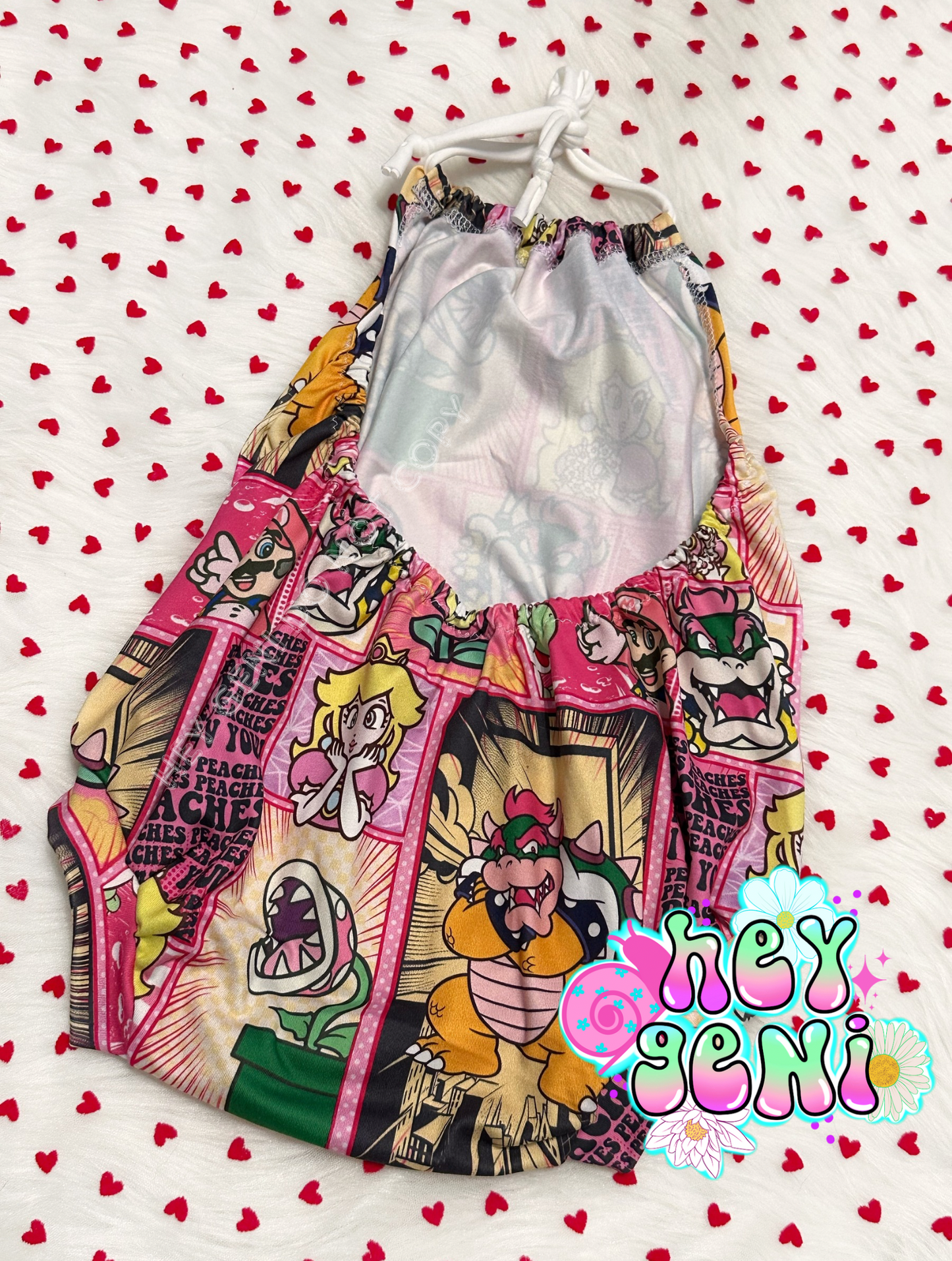 6/9M HALTER BUBBLE ROMPER RTS