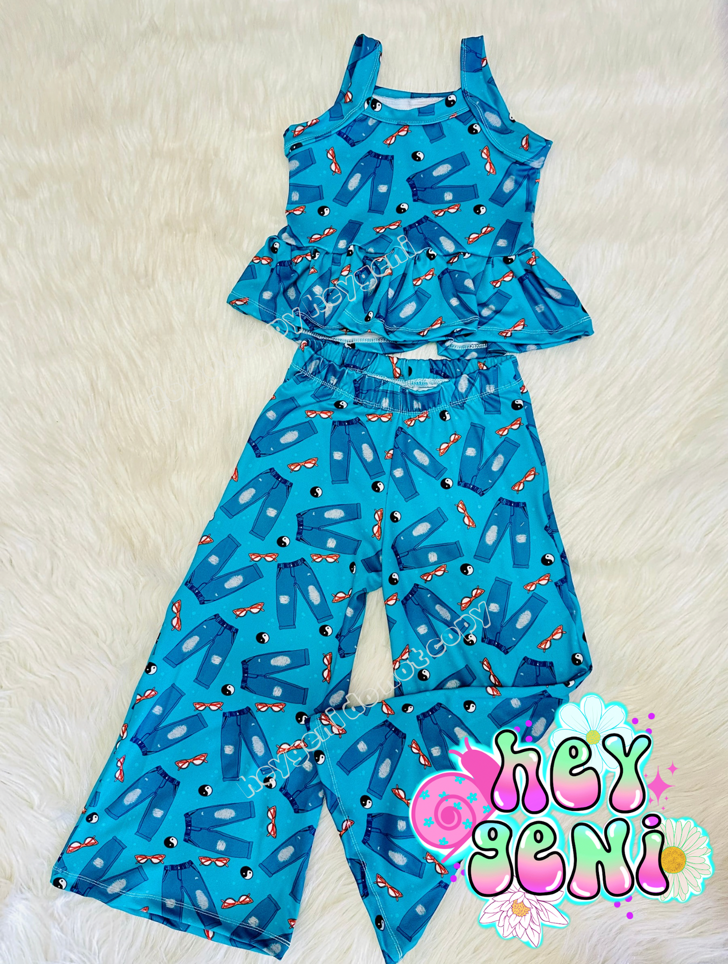 3T BLUE JEAN SET RTS