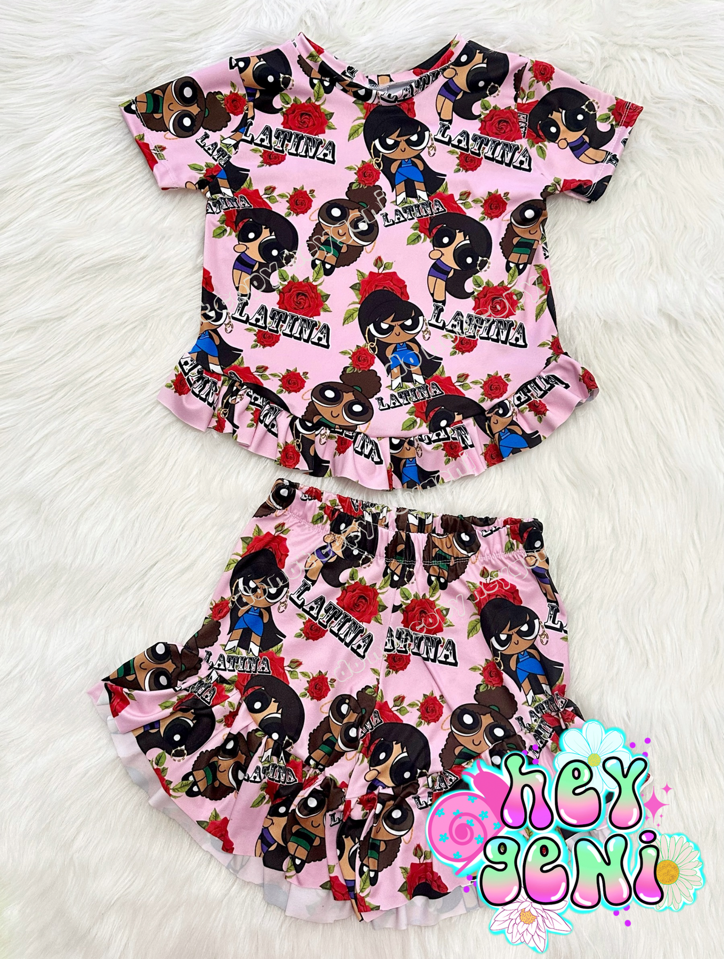6Y RTS LATINA GIRLS SET