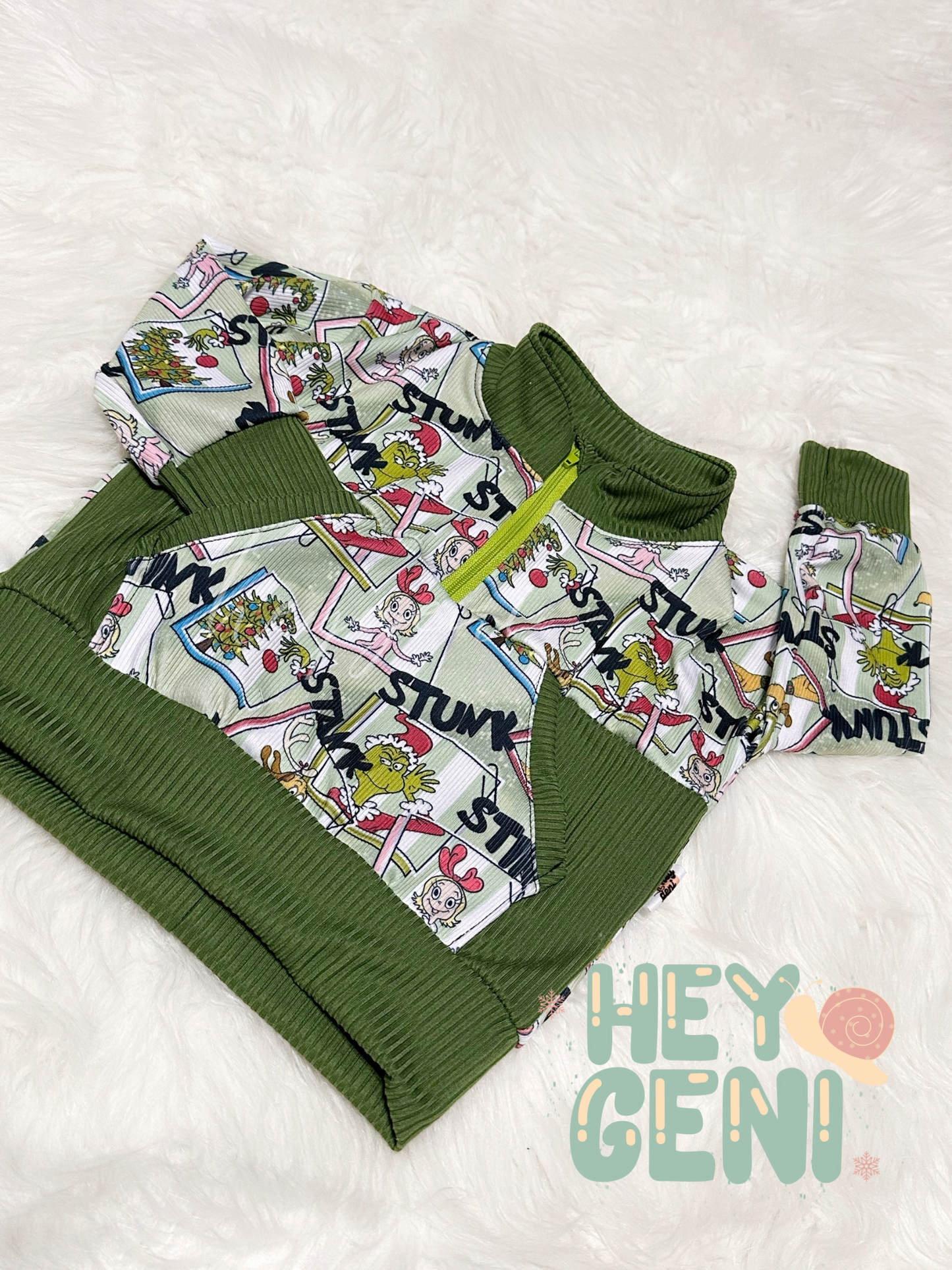 RTS 9/12M STINK, STANK, STUNK ZIPUP