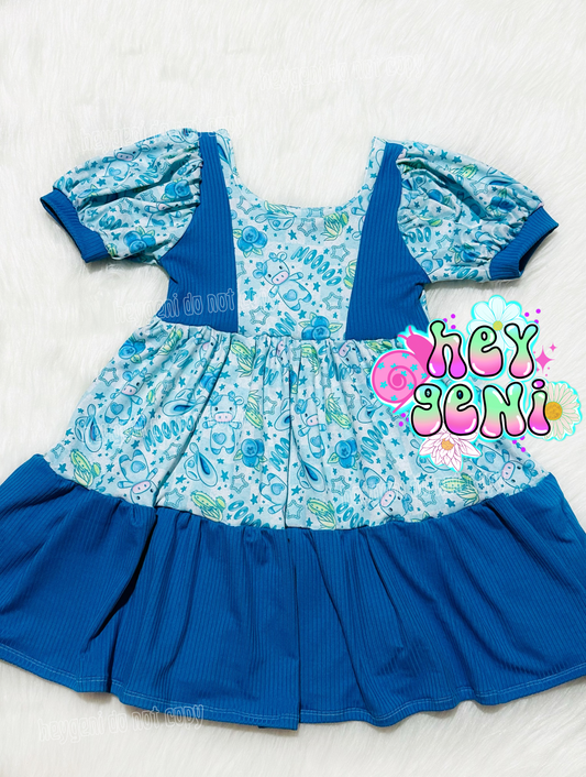 5T RTS BERRY MOOS DRESS