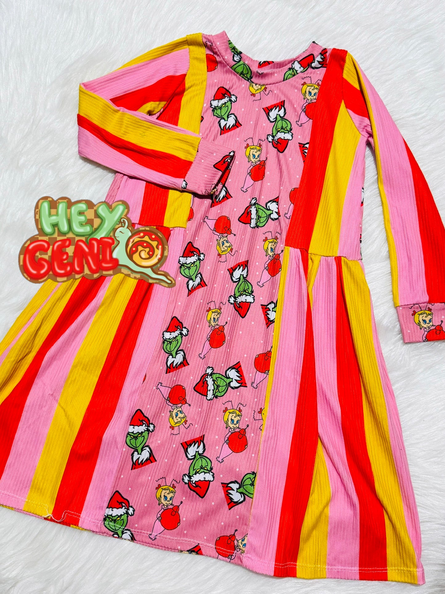 RTS 5T MEAN ONE COLORBLOCK DRESS