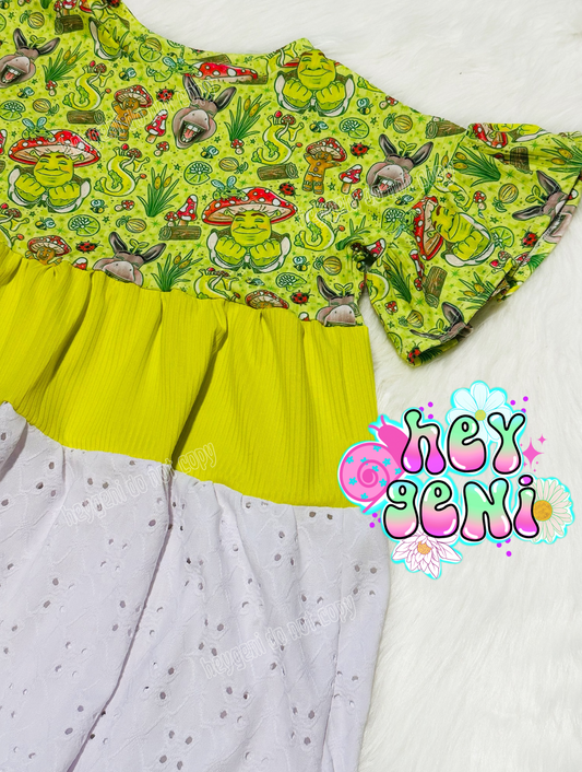 6-7Y RTS OGRE TIERED TUNIC