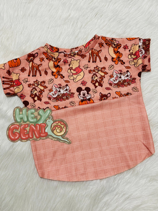 RTS 3T FALL FRIENDS SLATE TEE