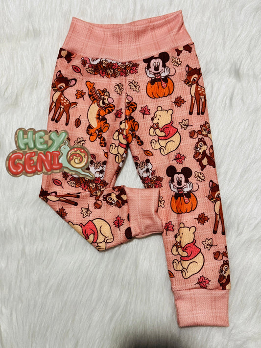RTS 18/24M FALL FRIENDS CUFFED LEGGINGS