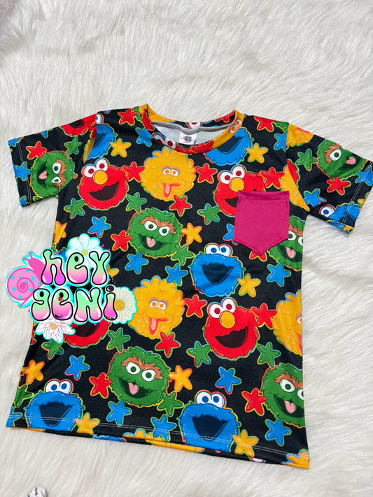 RTS 6Y STREET HEADS POCKET TEE