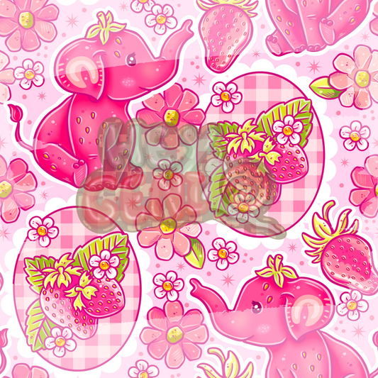 ELLIE THE STRAWBERRY ELEPHANT