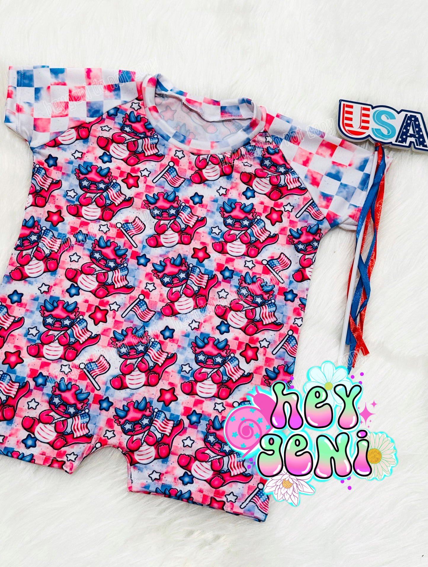 9/12M FOJ DRAGONS ROMPER RTS